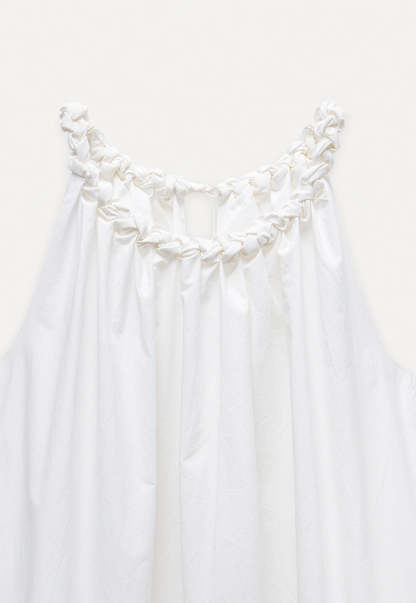 Ruffle Hem Maxi Dress