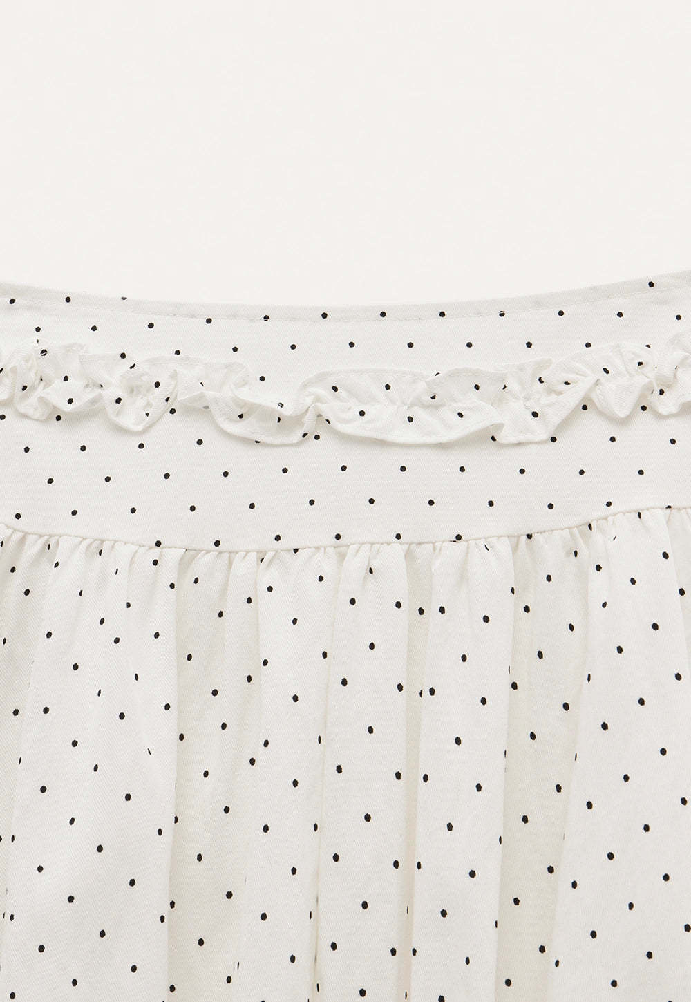 Women's Polka Dot Ruffle Skirt
