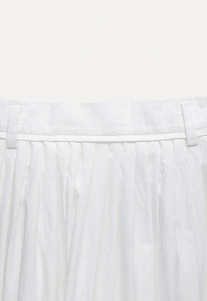 Women’s Layered Eyelet Hem Skirt