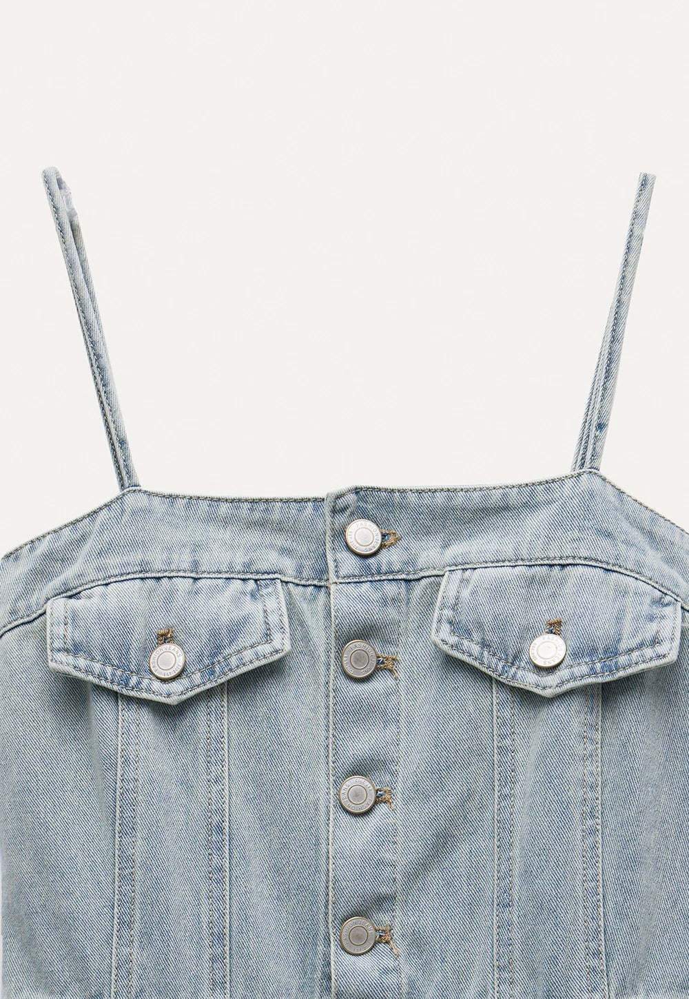 Women’s Denim Button Front Midi Dress with Belt
