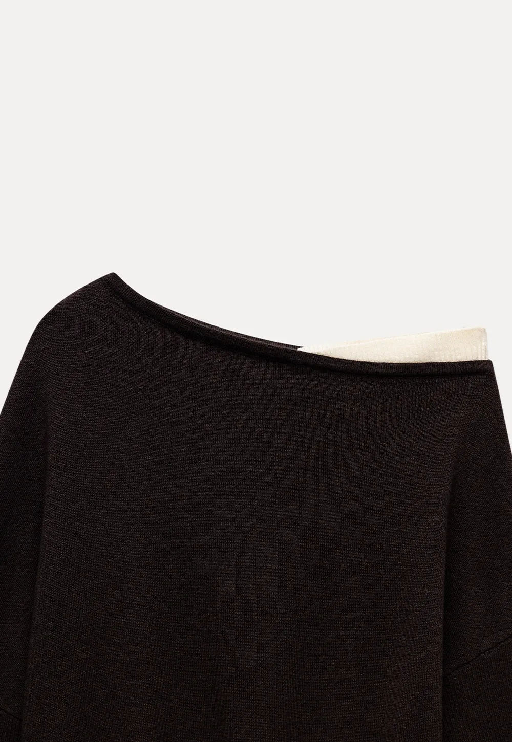 Casual One Shoulder Pullover Long Sleeve Top for Women