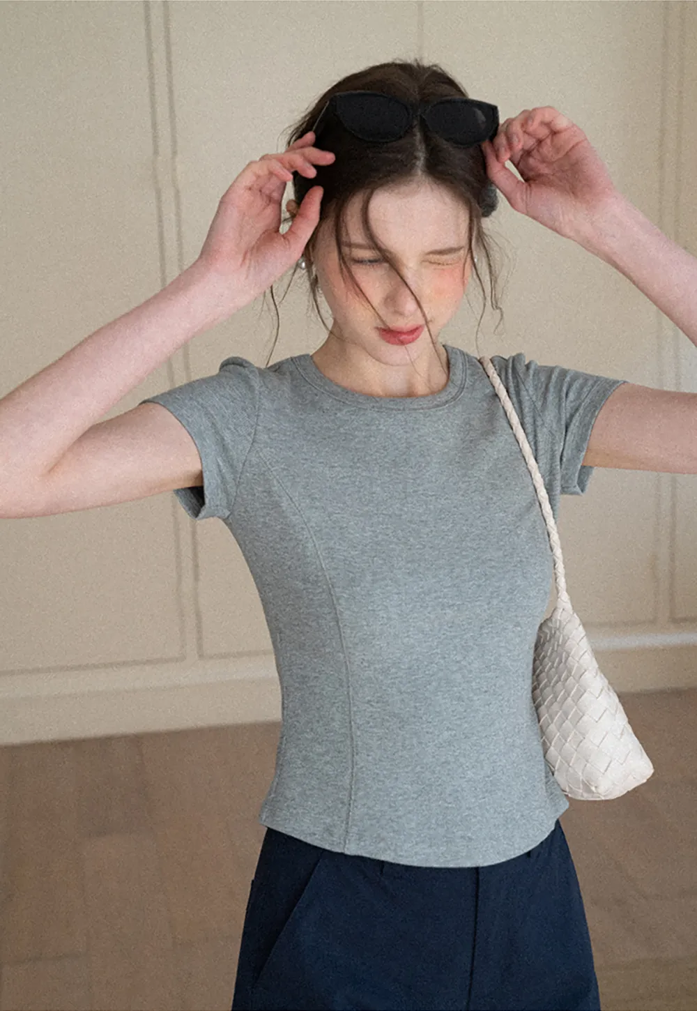 Short Sleeve Crew Neck T Shirt