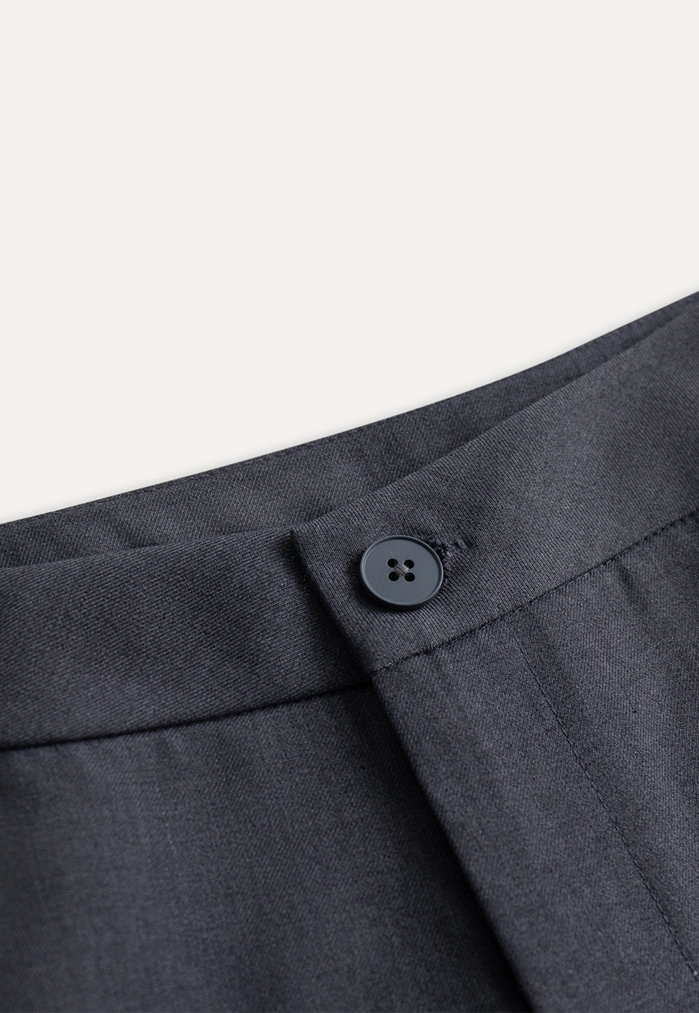 Womens Wide Leg Pants with Skirt Overlay