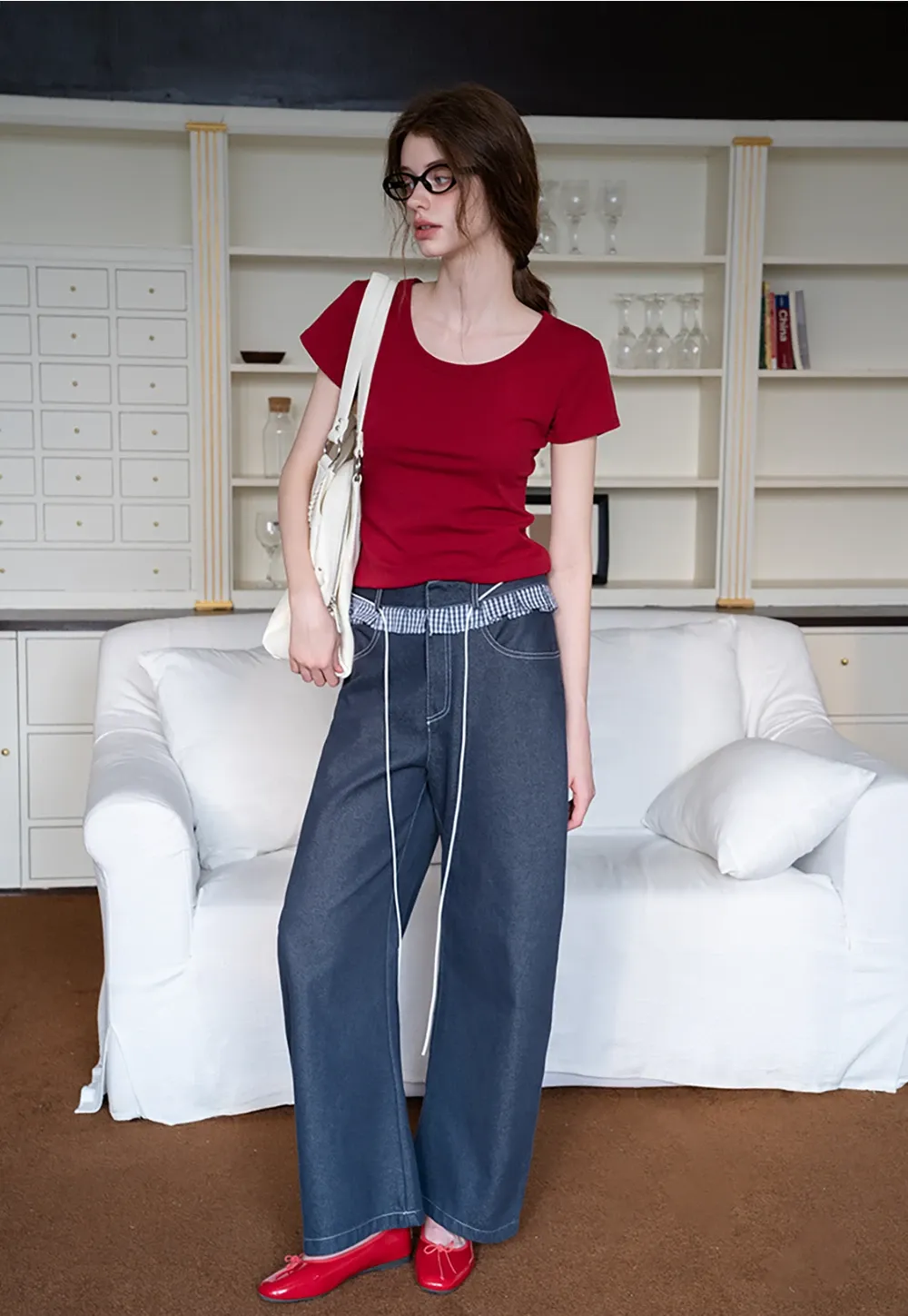 Women’s Basic Round Neck Short Sleeve T-Shirt