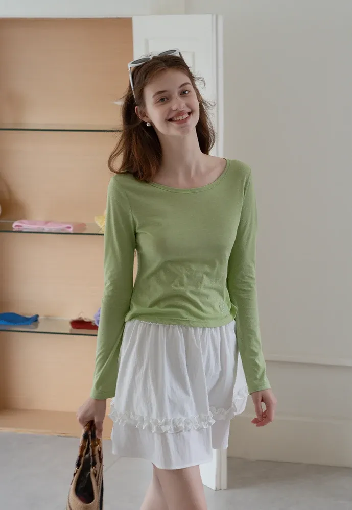 Women’s Cropped Long-Sleeve Tee