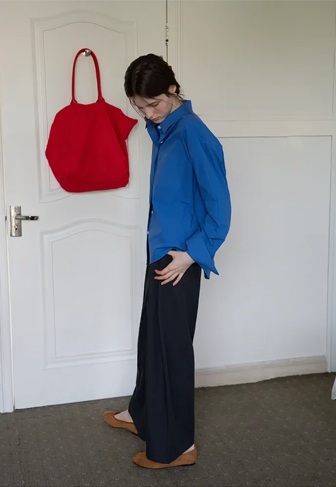 Boxy Two-Pocket Shirt