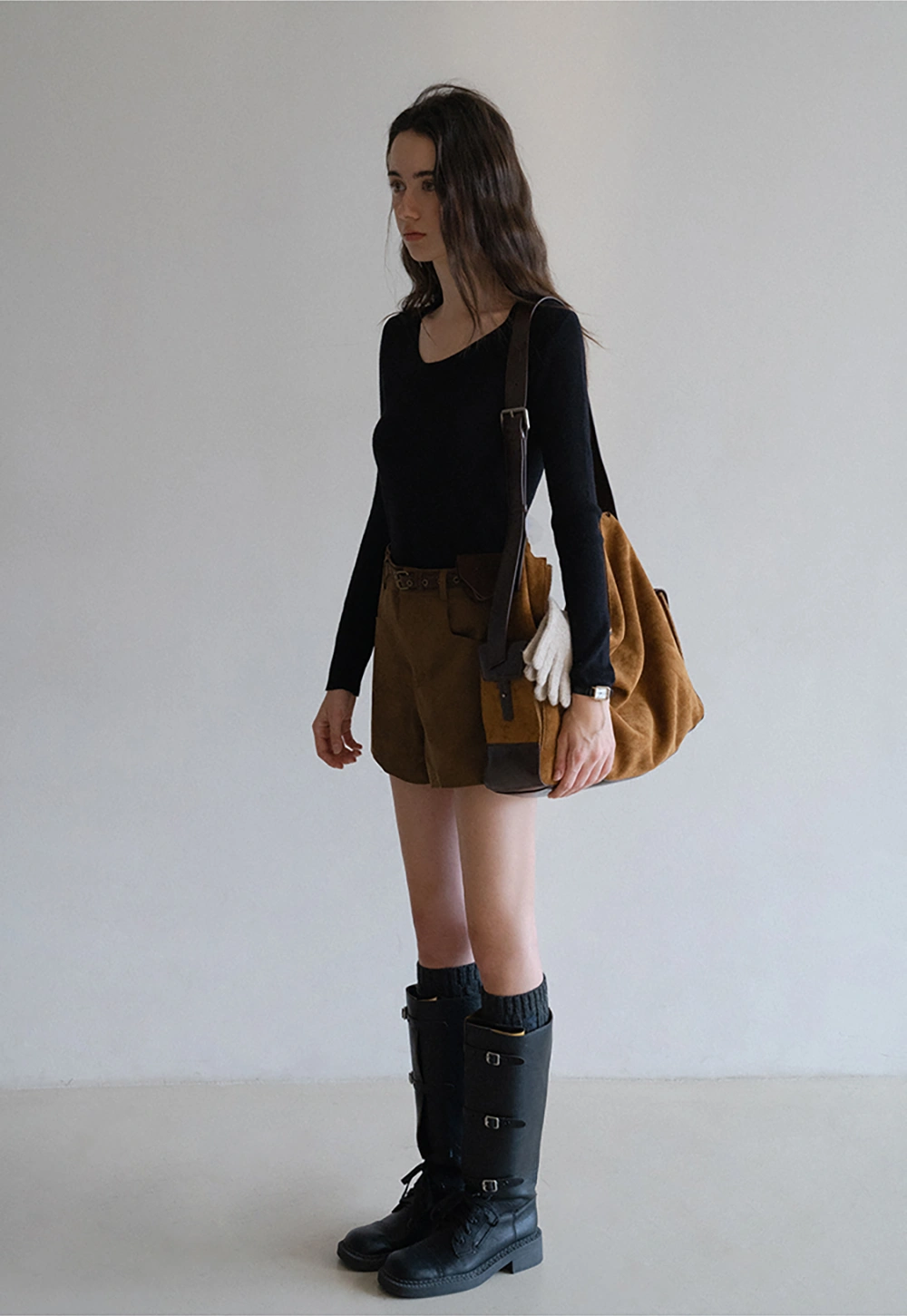 Basic Crew Neck Knit Sweater