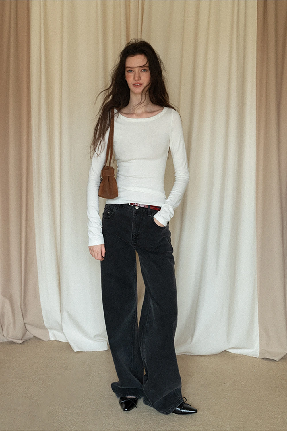 Casual Boat Neck Shirt