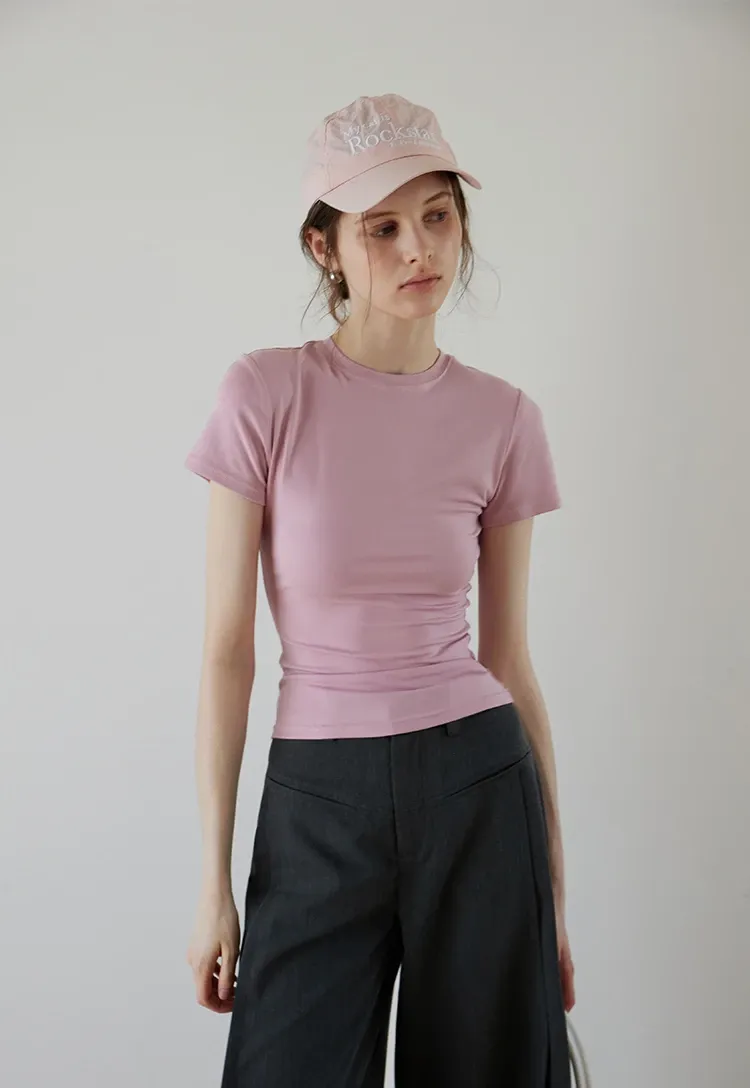 Stretch Short Sleeve Top