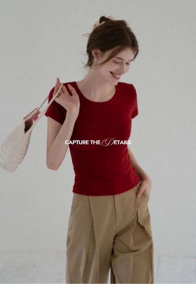 Women’s Backless Tie Short Sleeve Top