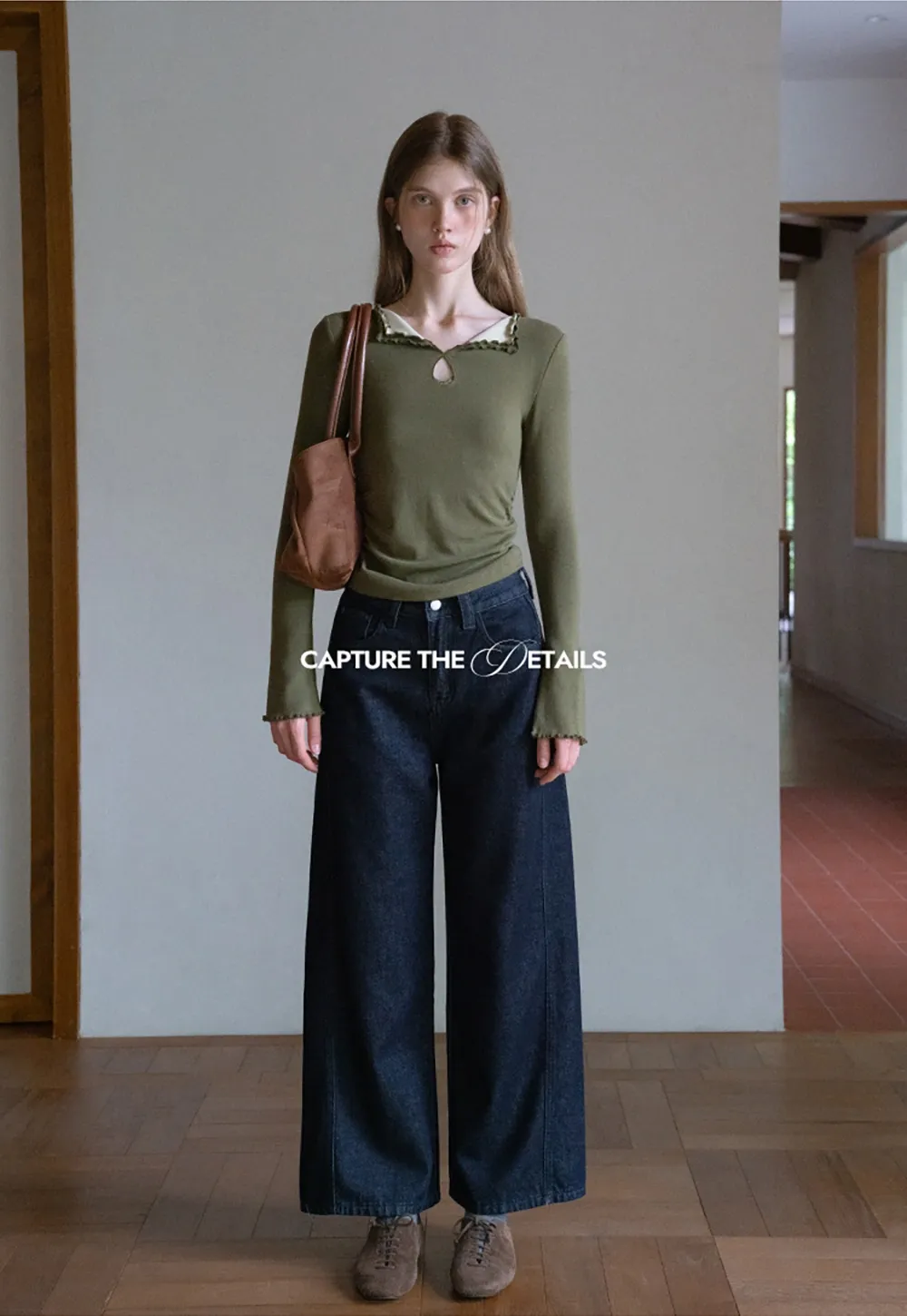 High Waist Wide Leg Jeans