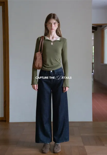 High Waist Wide Leg Jeans