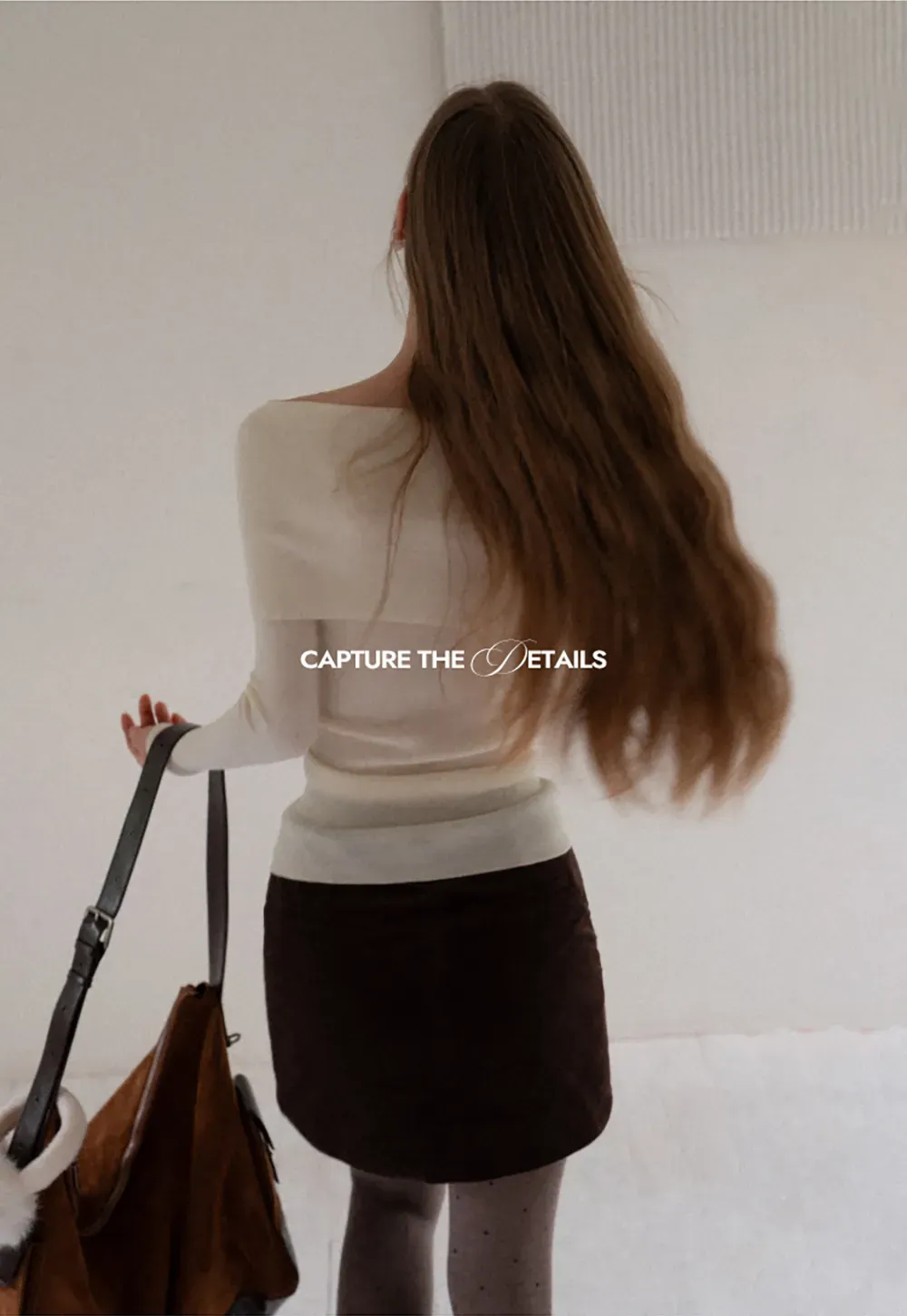 Corduroy Button Front Mini Skirt