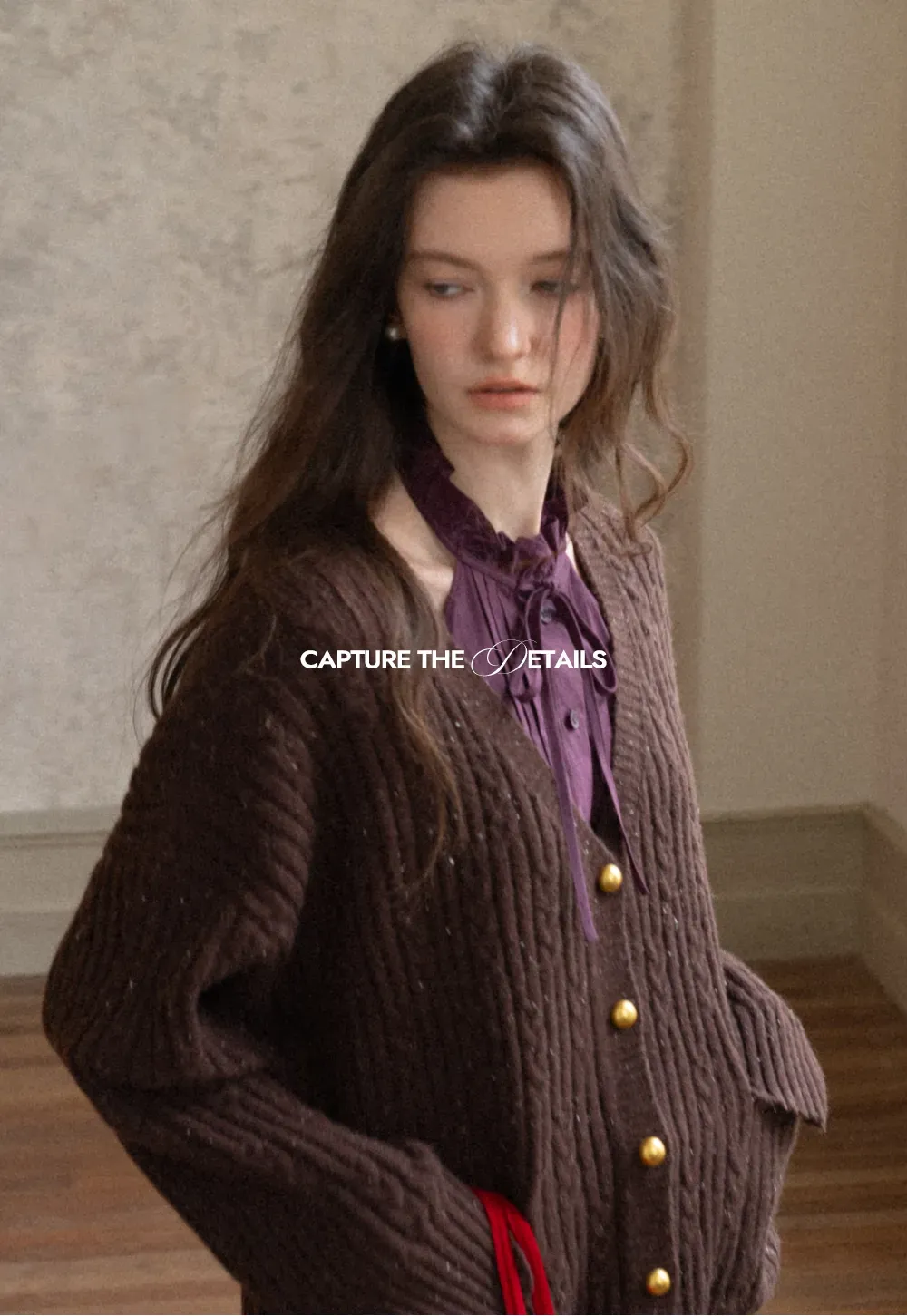 Women White Ruffle Collar Button-Down Crop Top