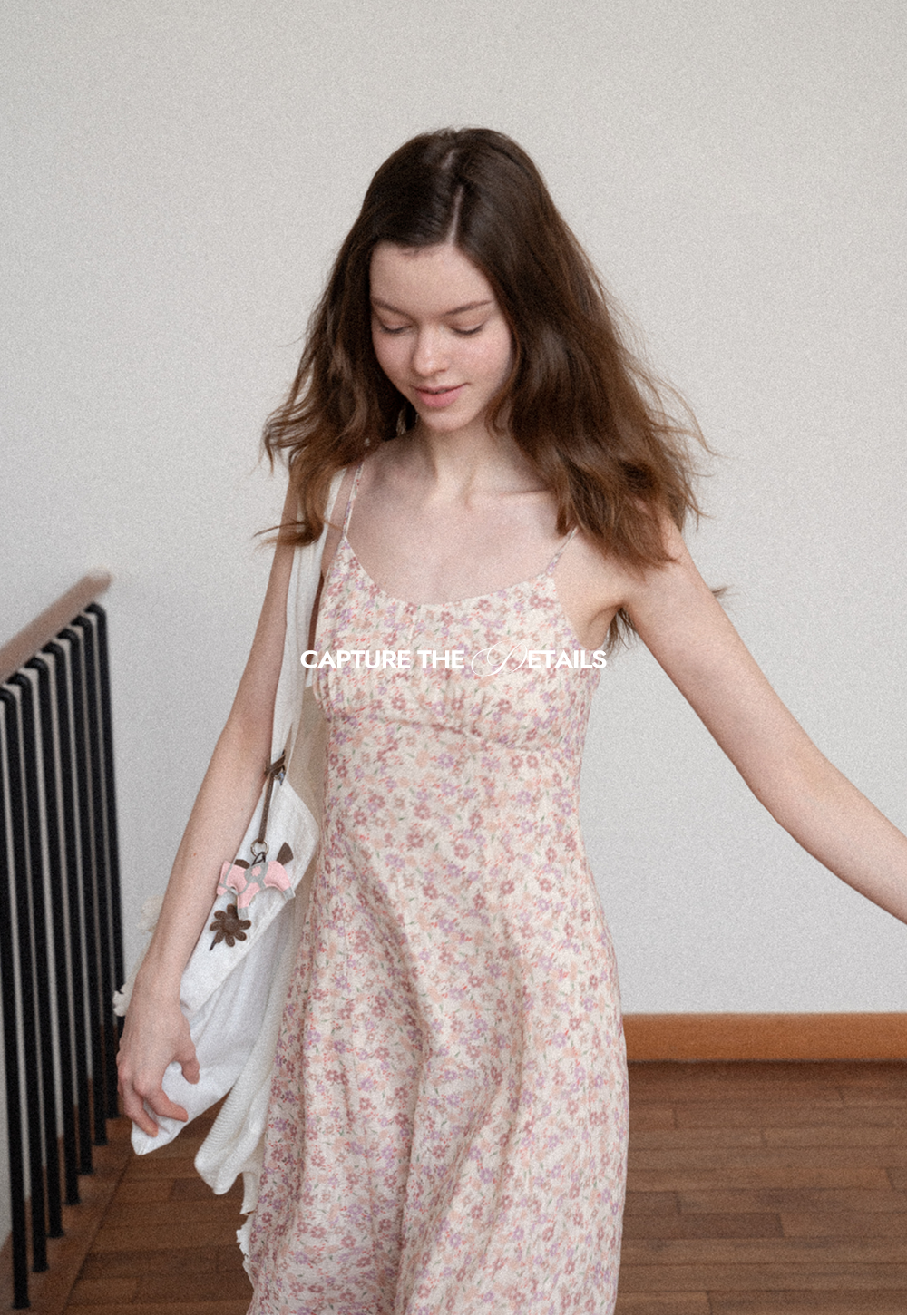 Floral Print Sleeveless Mini Dress