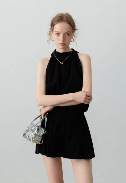 Women's Halter Top and Skirt Set