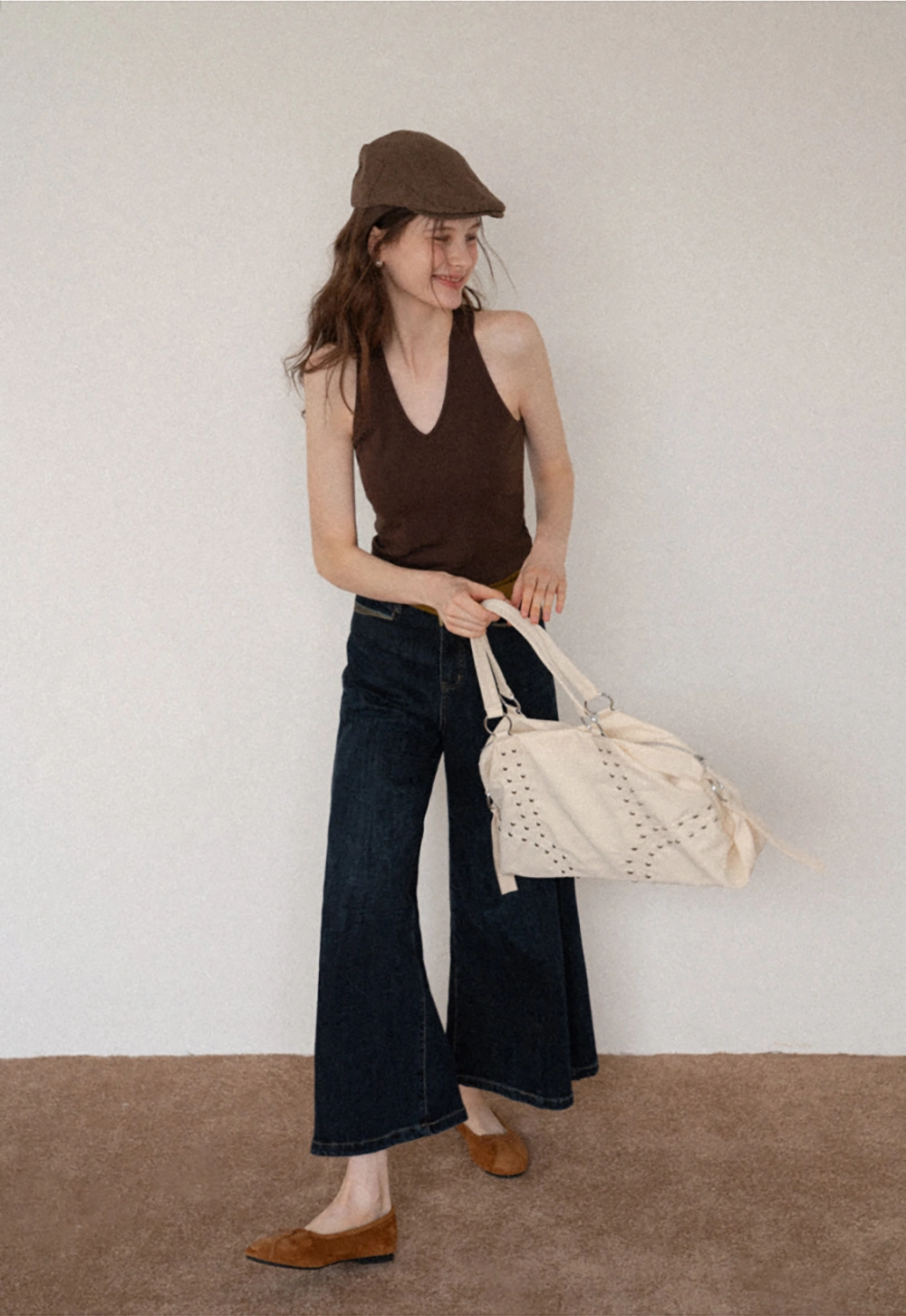 Women's V-Neck Racerback Tank