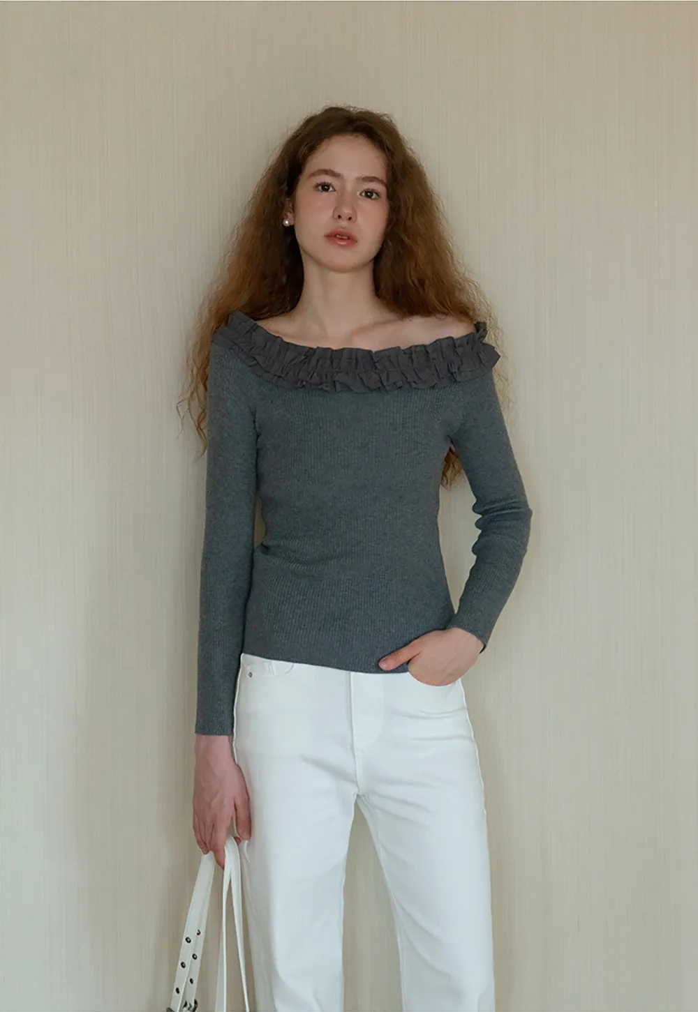 Bootcut White Jeans for Women