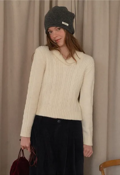 Velvet Wide-Leg Trousers