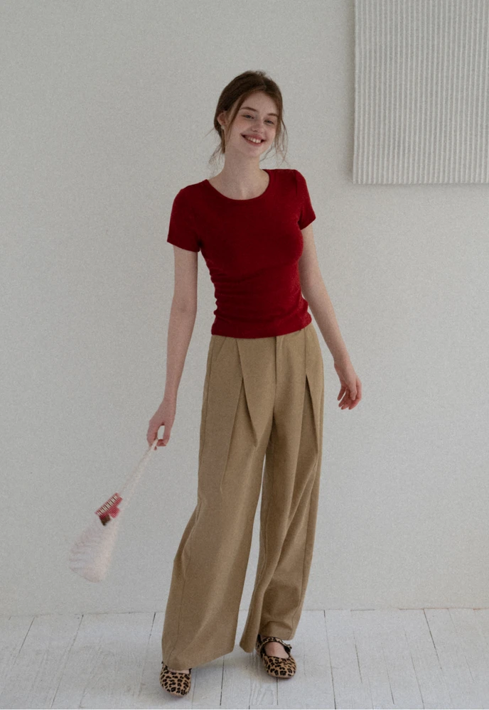 Women’s Backless Tie Short Sleeve Top