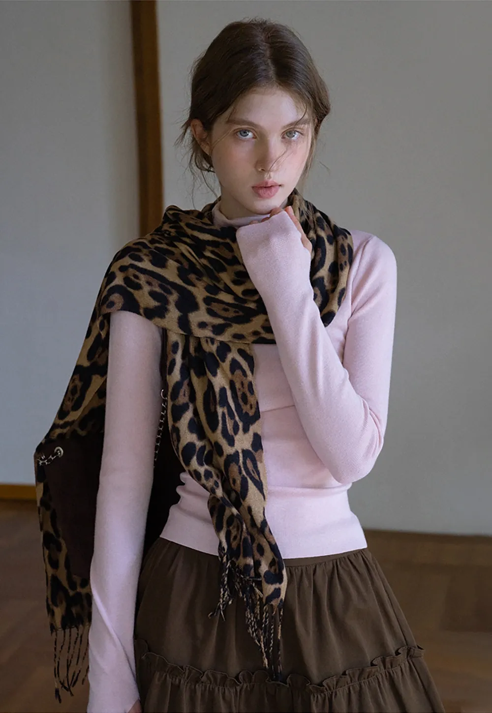 Women’s Slim Fit Knit Turtleneck Top