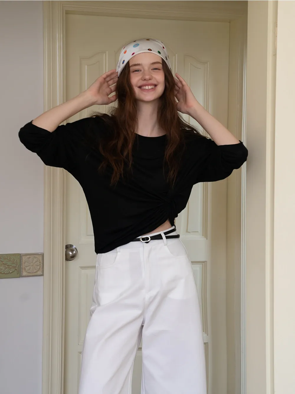 Sheer Lightweight Long Sleeve Tee