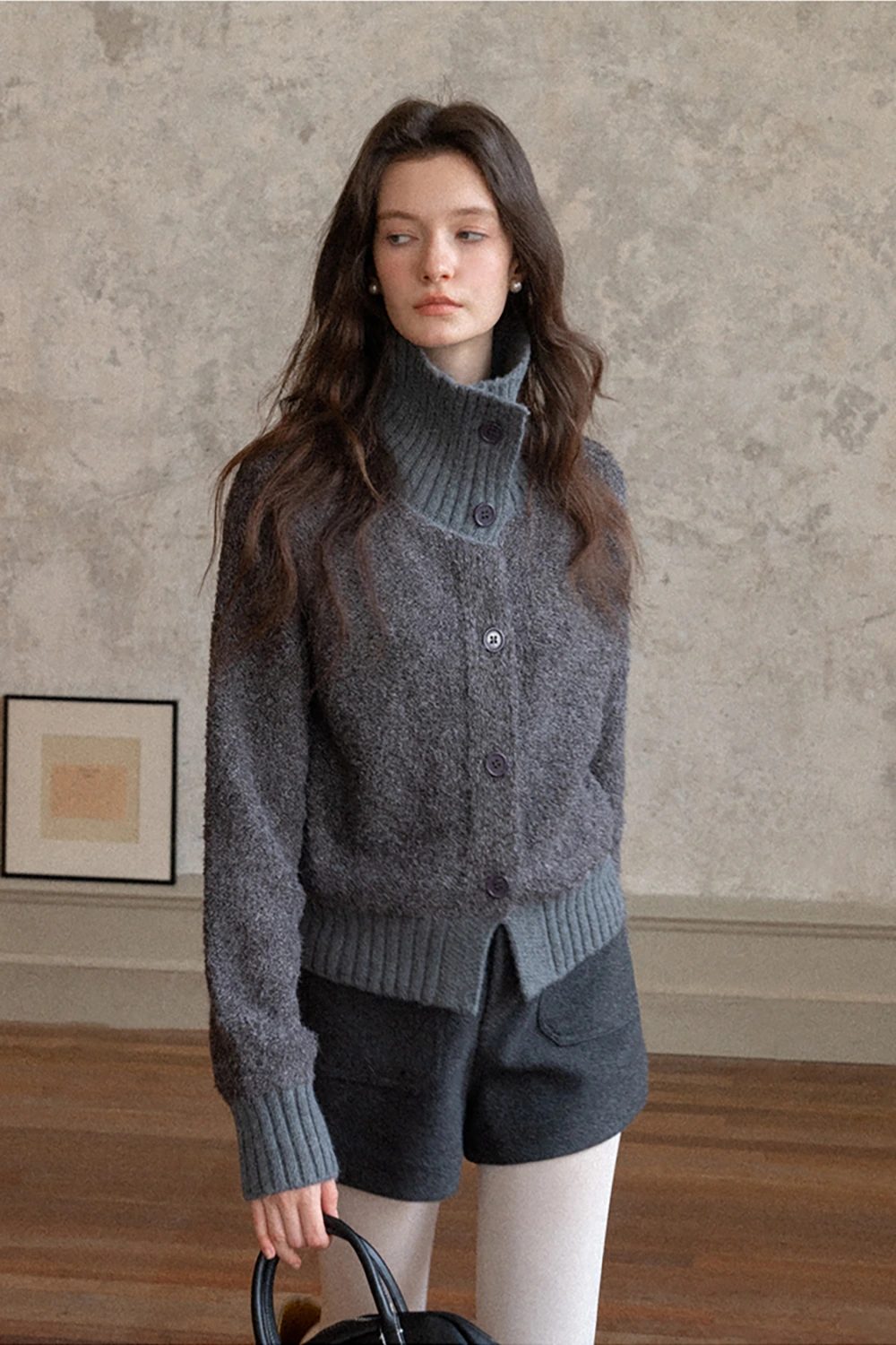 Cozy Wool Shorts with Big Pockets