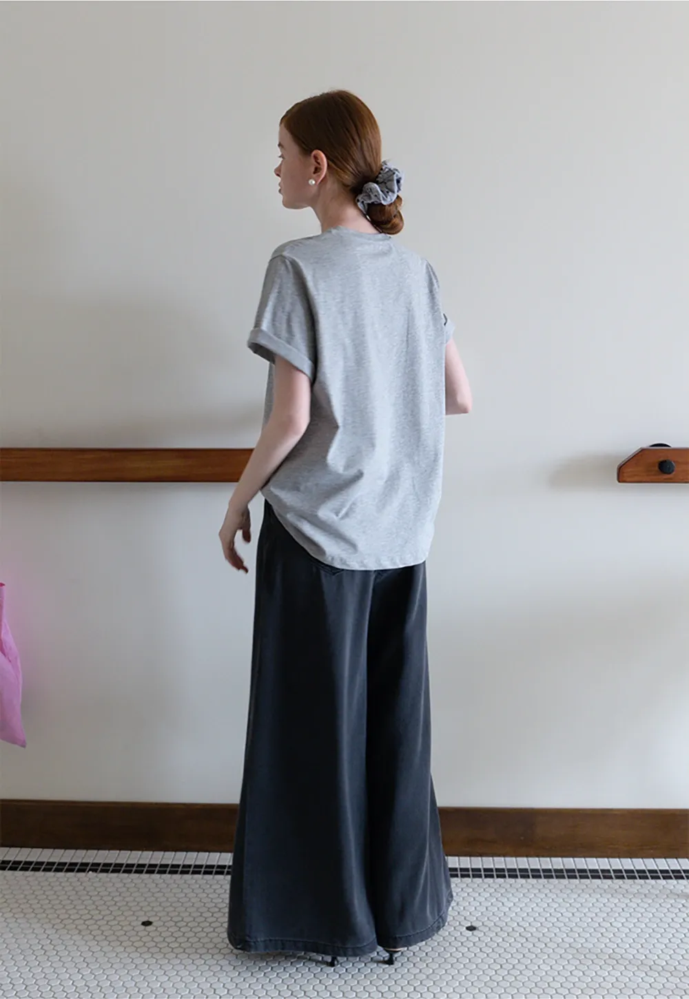 Drawstring Palazzo Pants