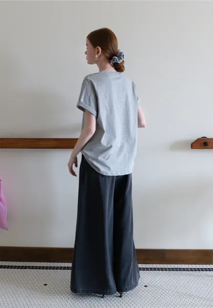 Drawstring Palazzo Pants