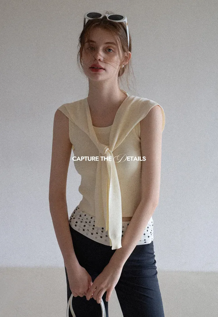 Women’s Sleeveless Knit Top
