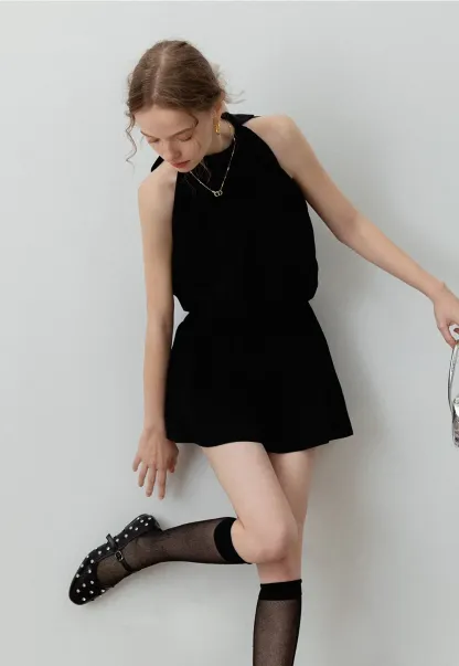 Women's Halter Top and Skirt Set