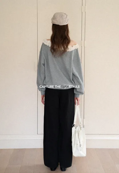 Tie-Waist Pleated Wide-Leg Pants