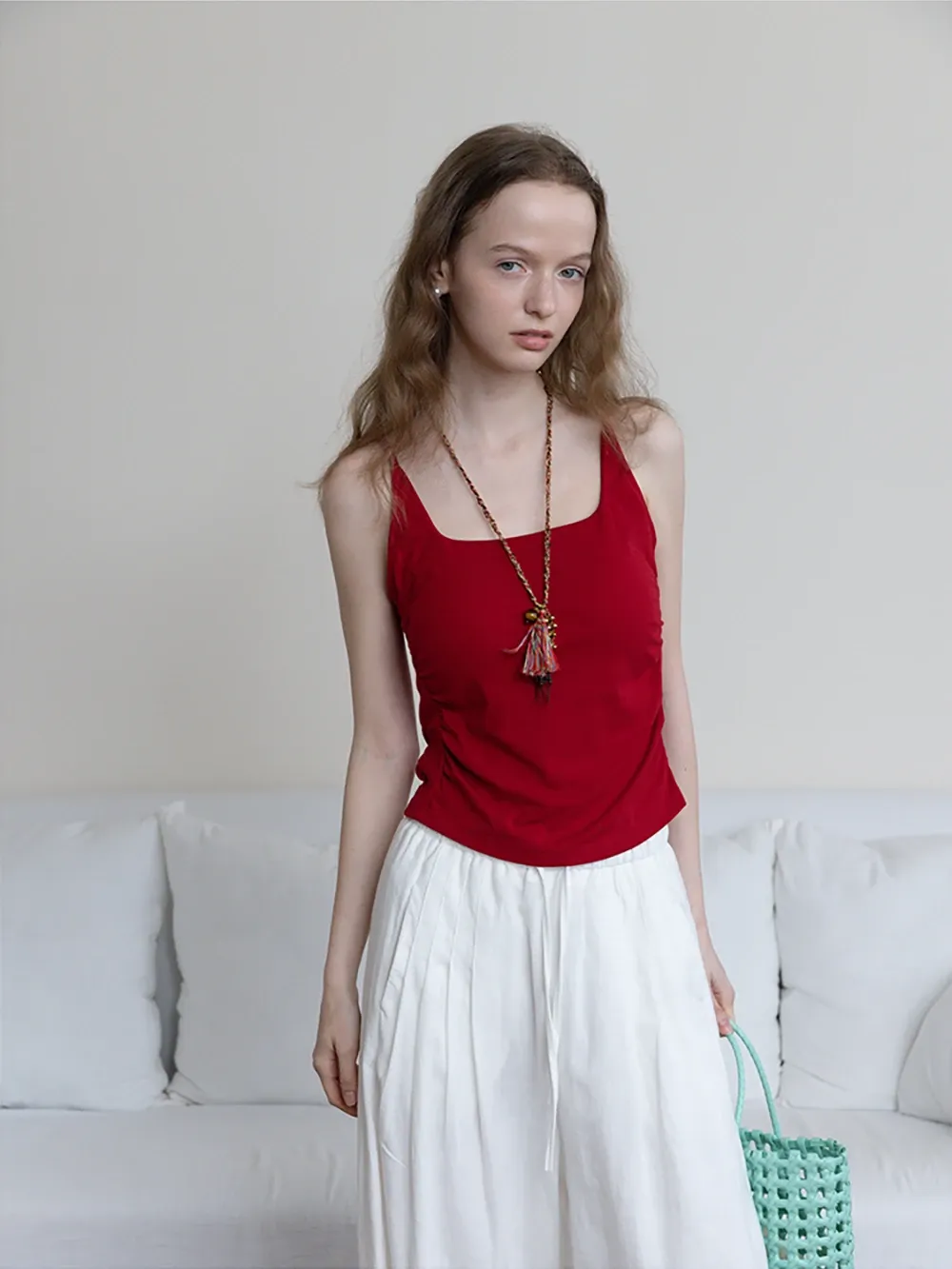 Women’s Padded Tank Top with Built-in Bra