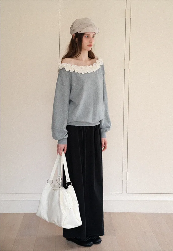 Tie-Waist Pleated Wide-Leg Pants