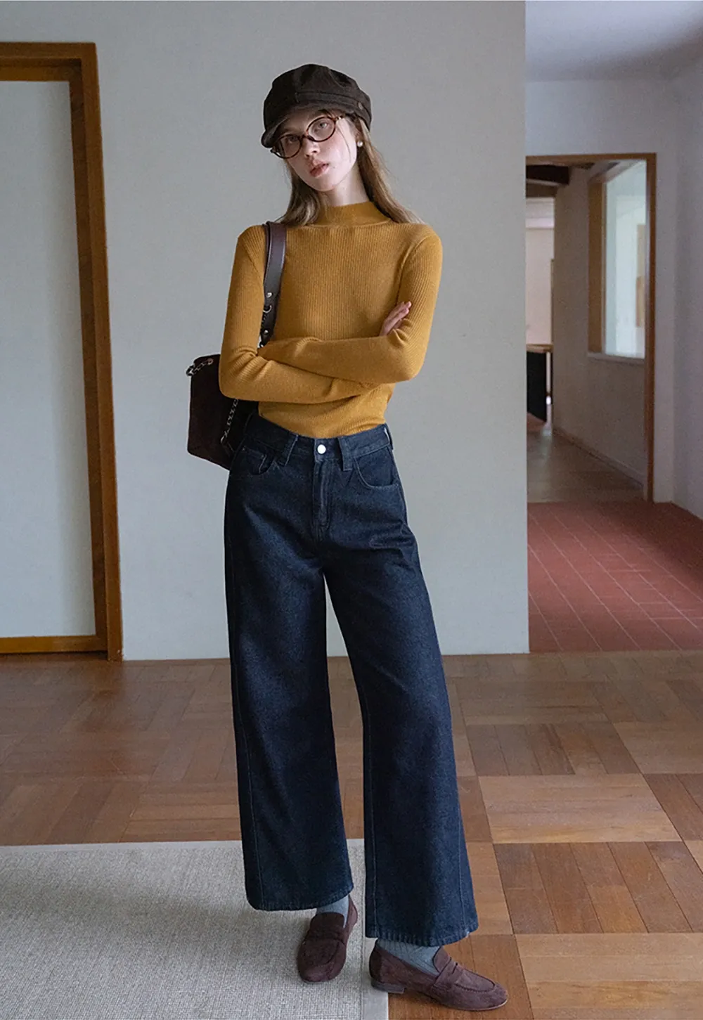 High Waist Wide Leg Jeans