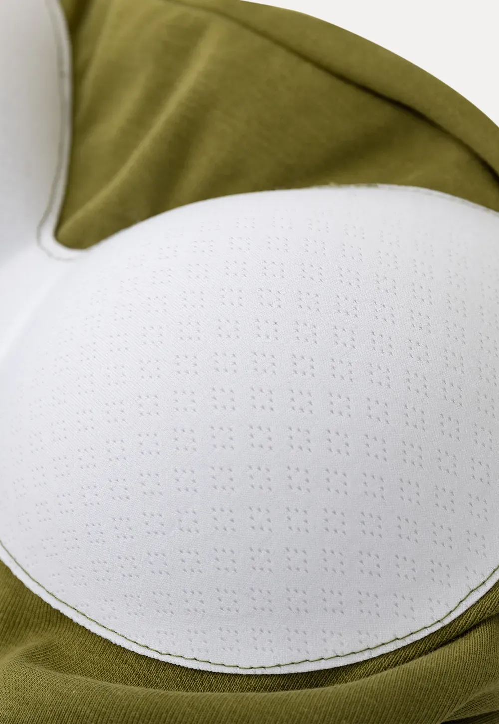 Gray tank top with small embroidered cross detail