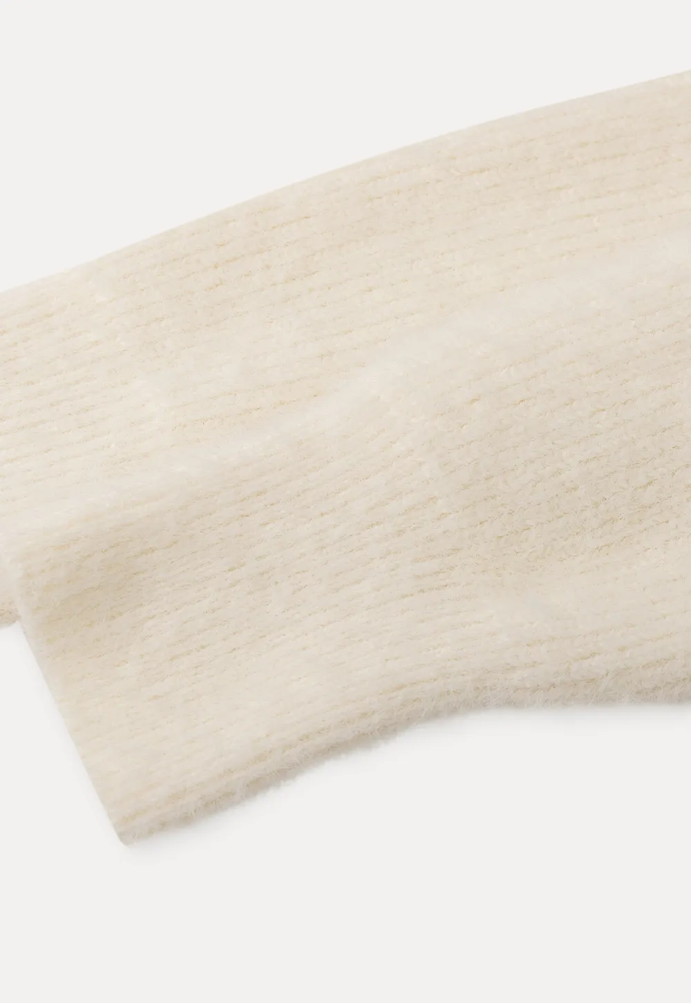 Elegant Knit Sweater with Polo Collar Design