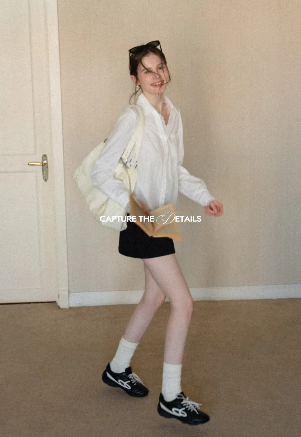 Elegant Lace Trim Button Down Shirt