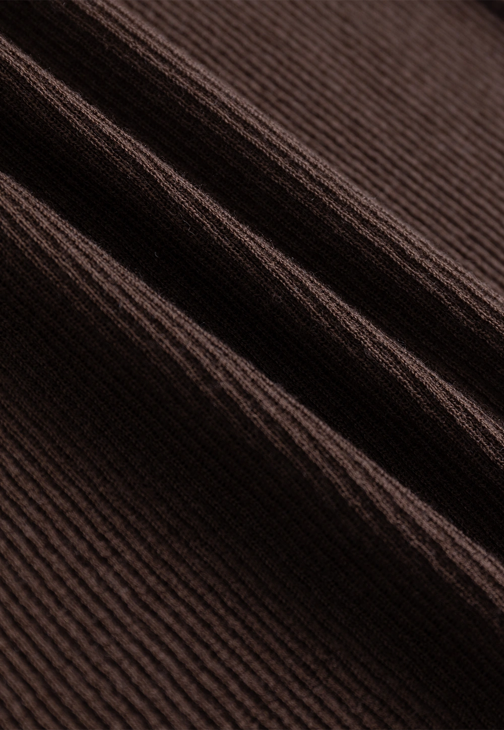 Layered Halter Neck Long Sleeve Knit Top