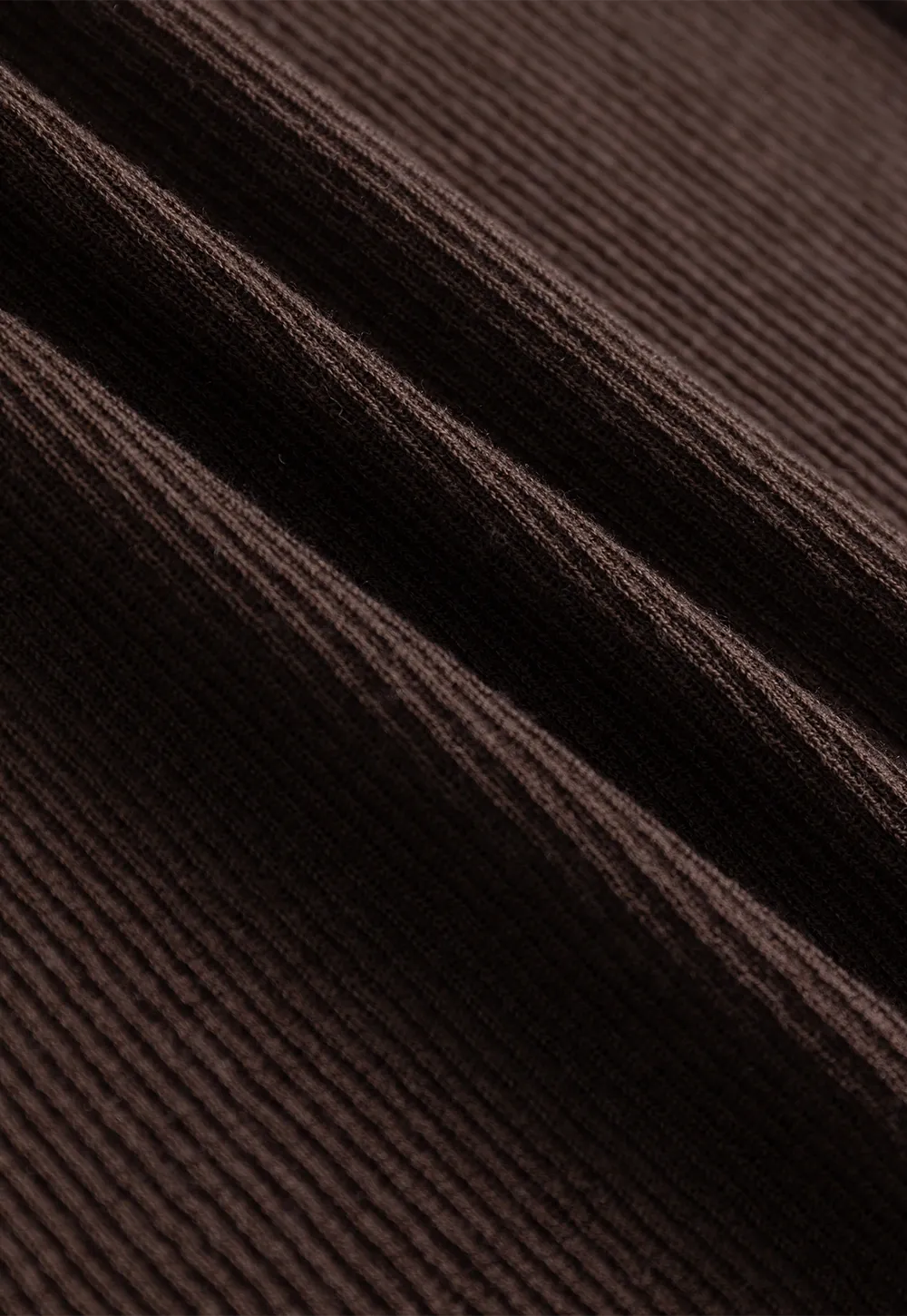 Layered Halter Neck Long Sleeve Knit Top