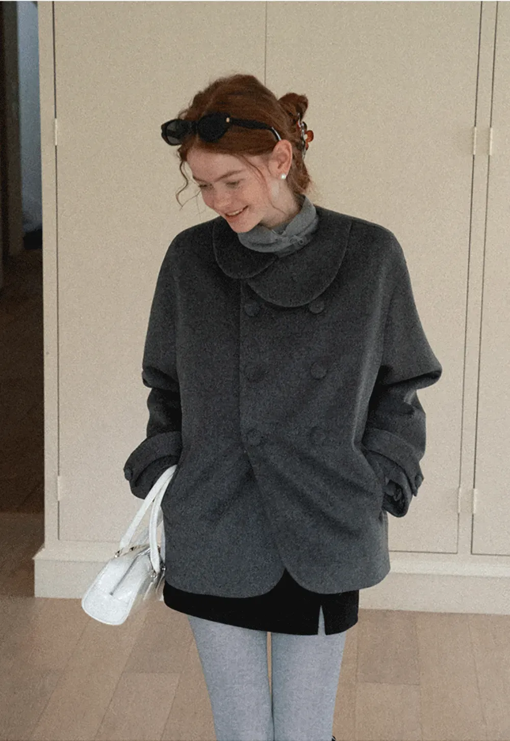 Turtleneck Sweater Long Sleeve Knitwear Women's Fitted Top