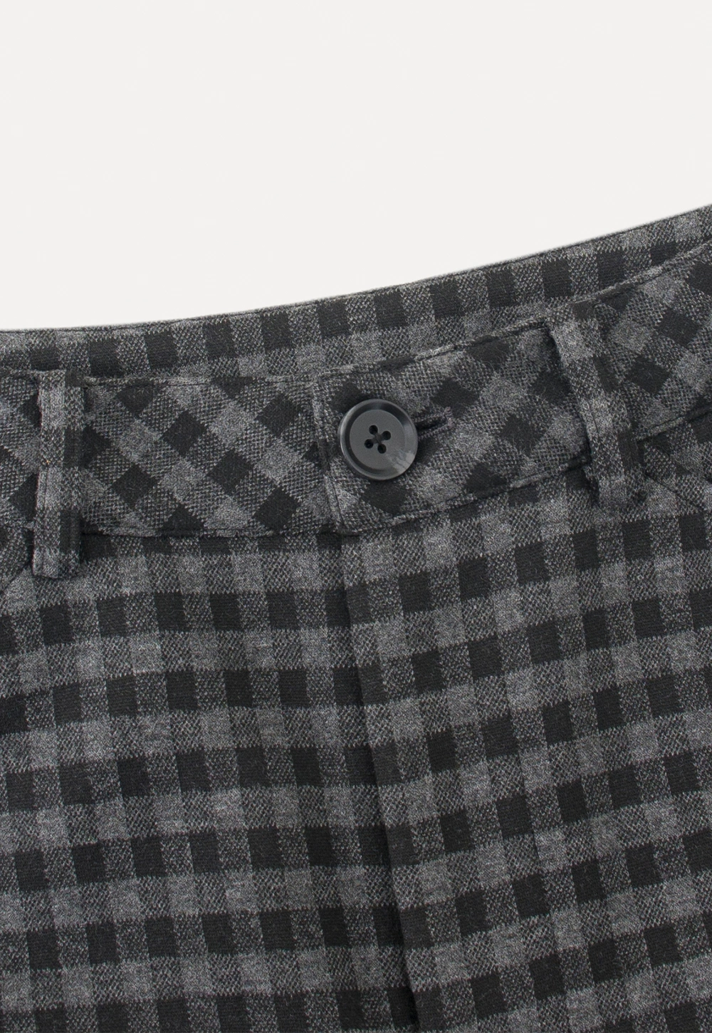 Plaid High-Waisted Wide Leg Pants for Women