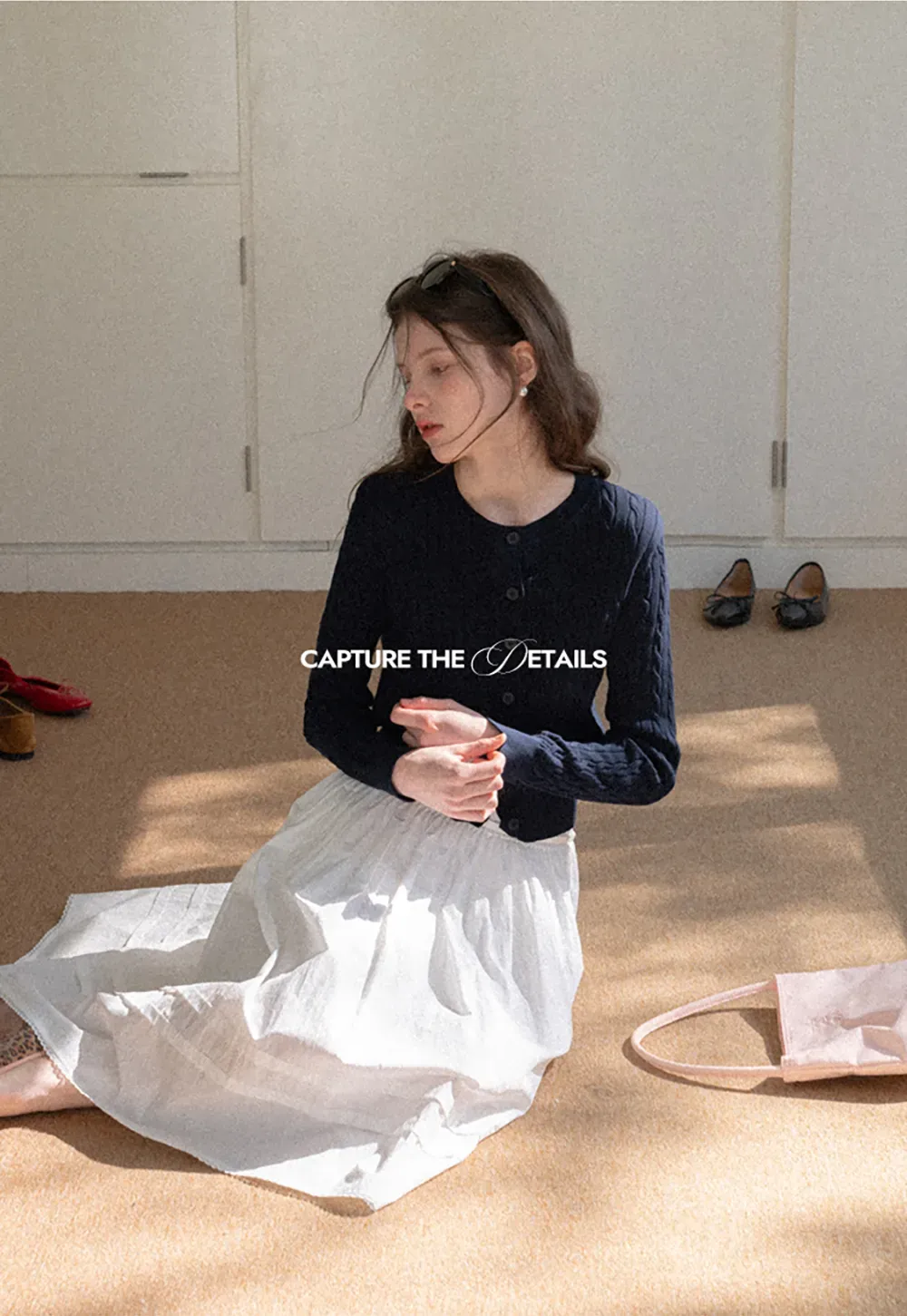 Cable Knit Long Sleeve Sweater Top