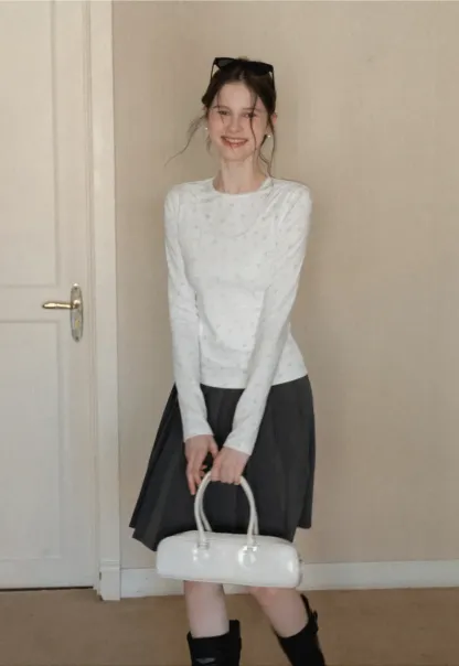 Floral Print Long Sleeve T-Shirt