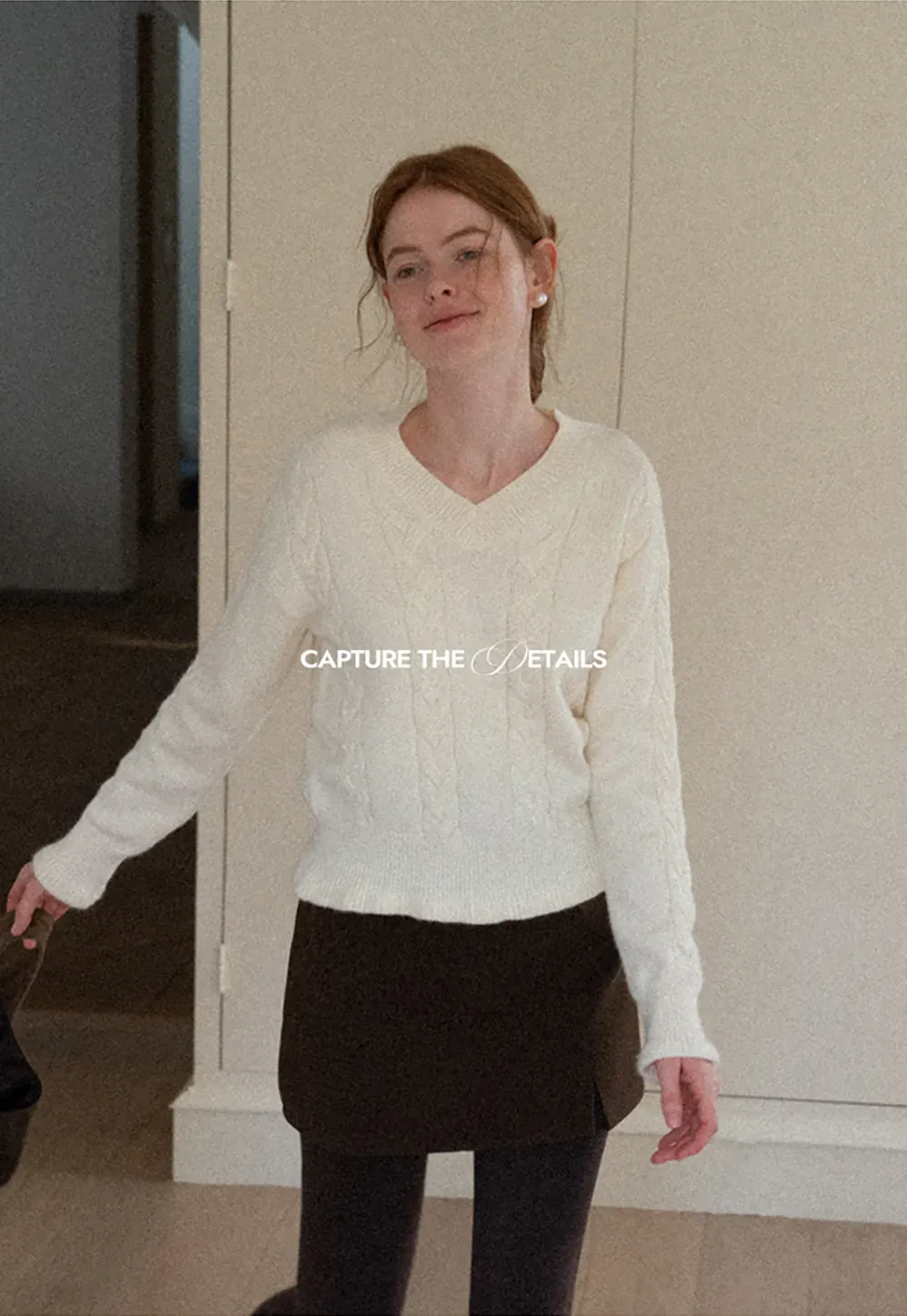 Women's Knit Sweater Round Neck Long Sleeve Casual Wear