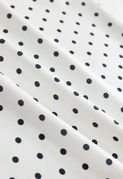 Women’s High Waist Polka Dot A-Line Mini Skirt