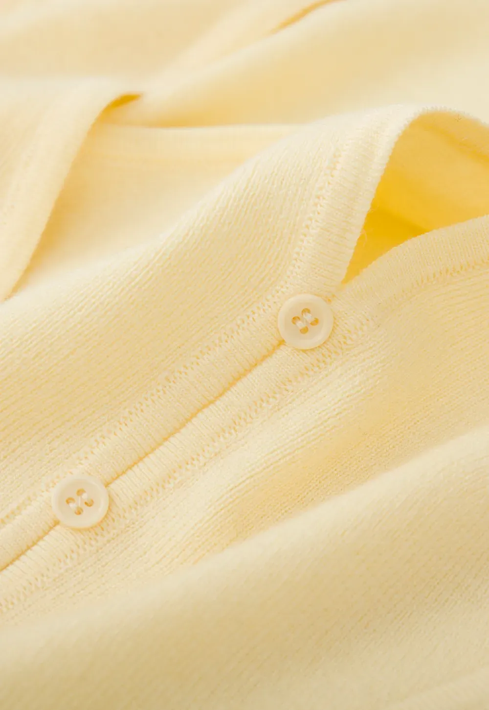 V neck long sleeve knit cardigan with open shoulders