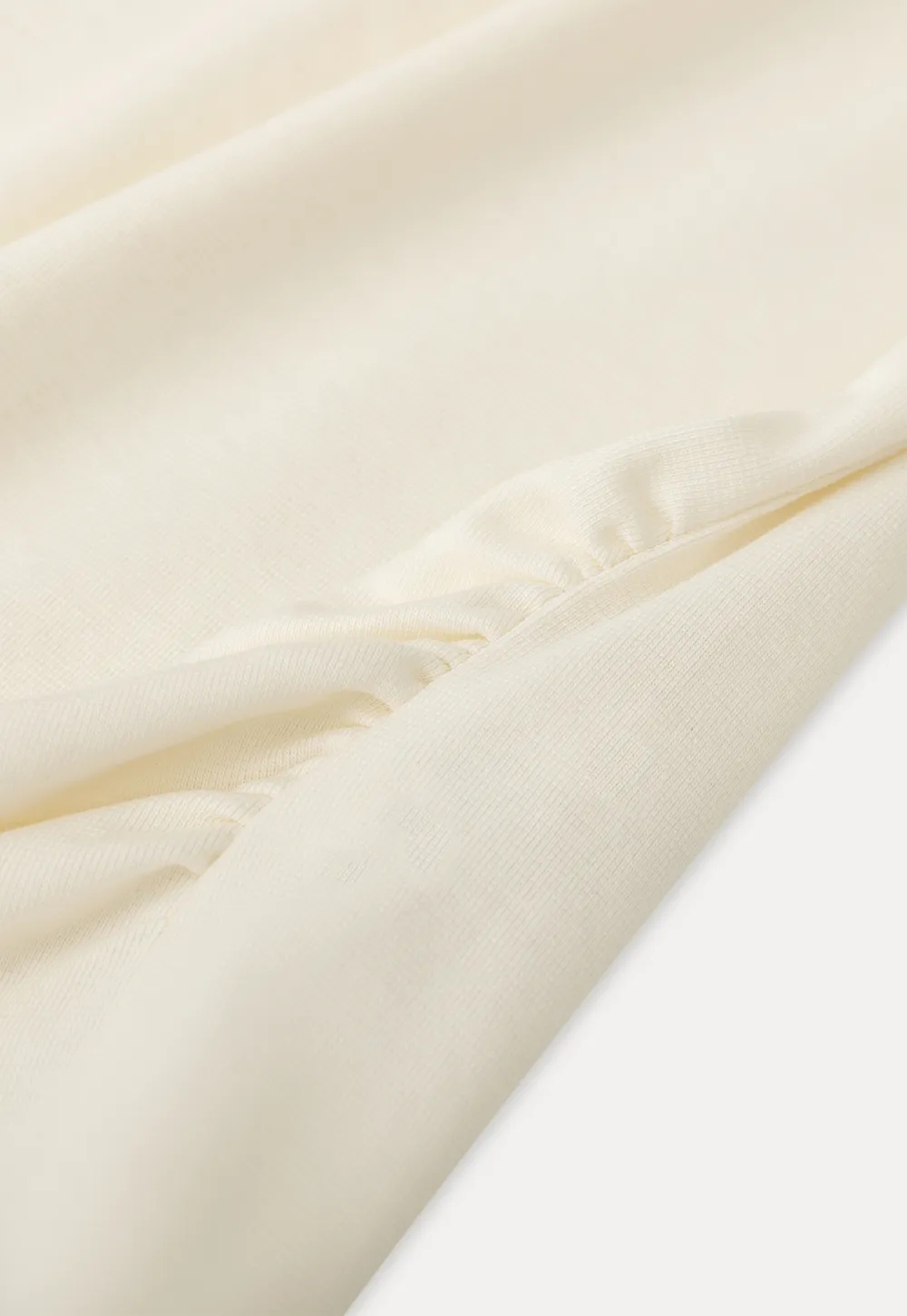 Asymmetrical long sleeve off shoulder top