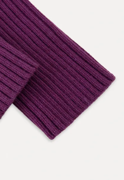 Women Ribbed Turtleneck Sweater