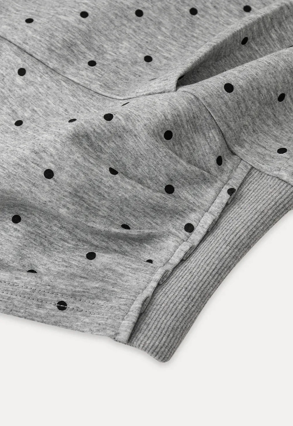 asymmetric sleeve casual sweater top